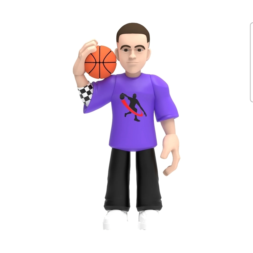 Set Of 4 ScreenBreakZ SportZ Collectible Figures, Flight SportZ, Unique Designs - Picture 10 of 15